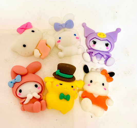 「Sanrio FlatBack」Cute DIY Charm FunBeauty Free Shipping over $30