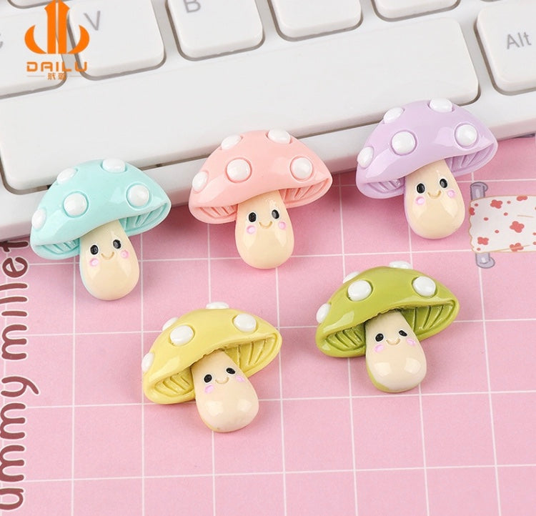 「Mashroom」5 Colors DIY Charm FunBeauty Free Shipping over $30