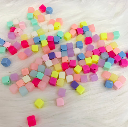 「Macaron Cube」Multi Color for Any Chain and Pen DIY Charm FunBeauty Free Shipping over $30