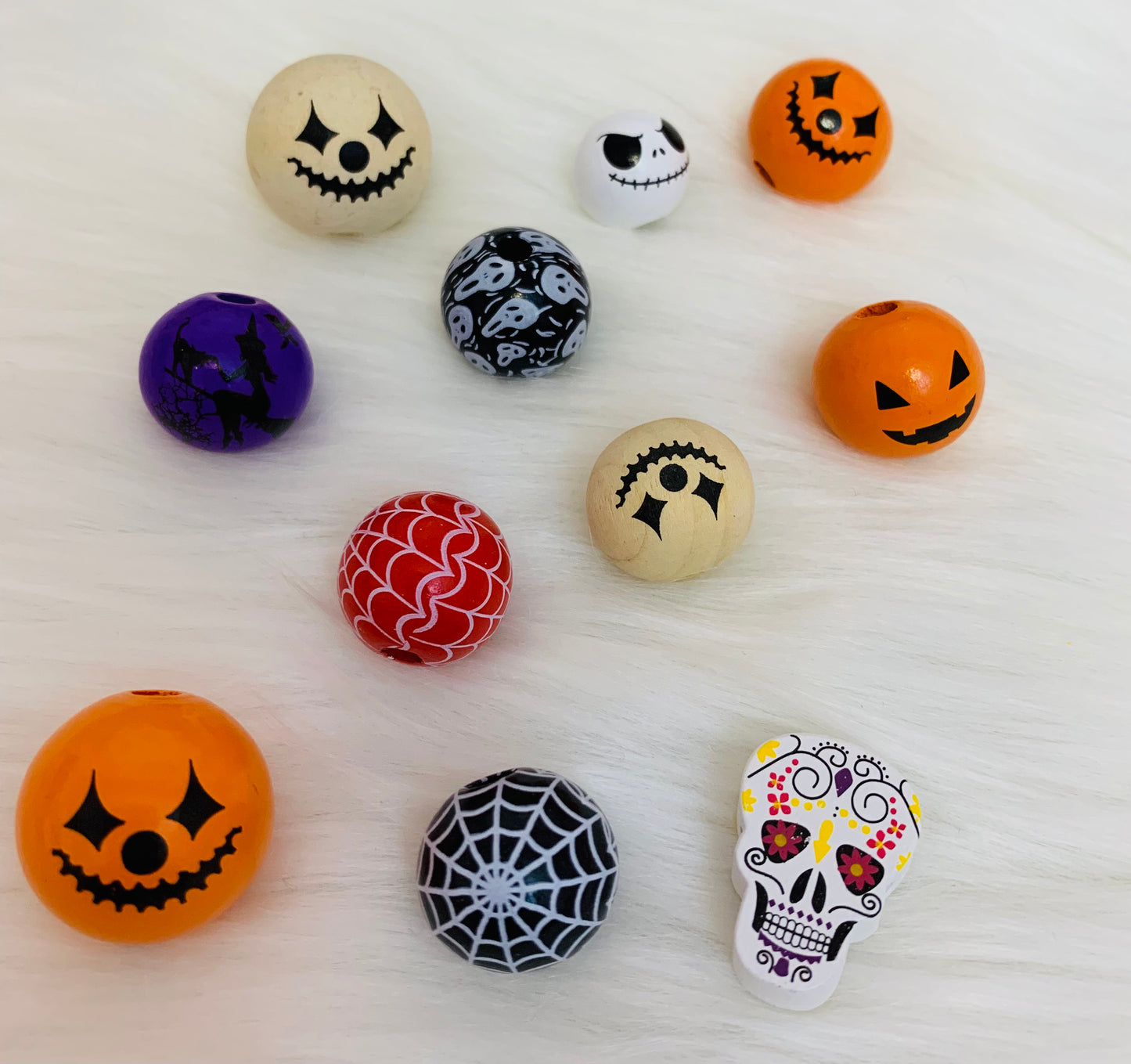 「Halloween Beads」Multi Shapes Beads DIY for any Chain or Pen Style FunBeauty Free Shipping over $30