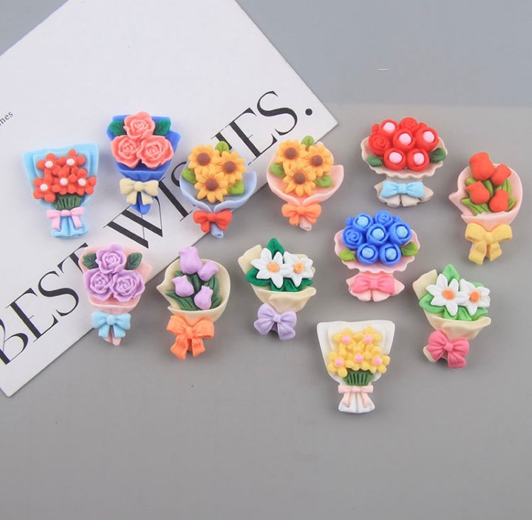 「Flower DIY」 6 Colors DIY Charm FunBeauty Free Shipping over $30