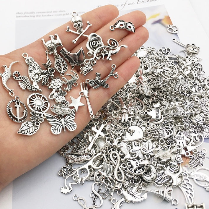 「Metal Mix」Multi Shapes DIY Charm Collection FunBeauty Free Shipping over $30